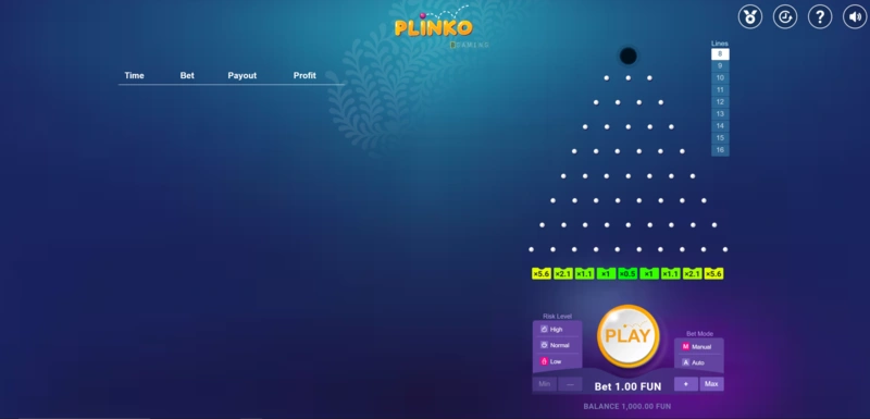plinko online game